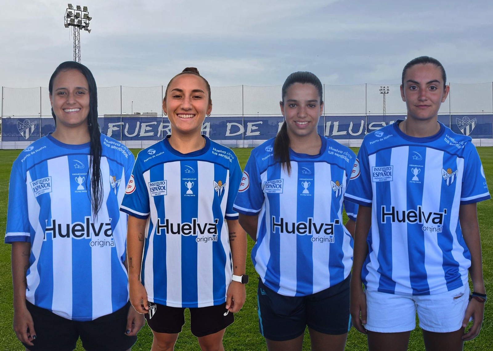 Las cuatro últimas incorporaciones del Sporting Huelva.