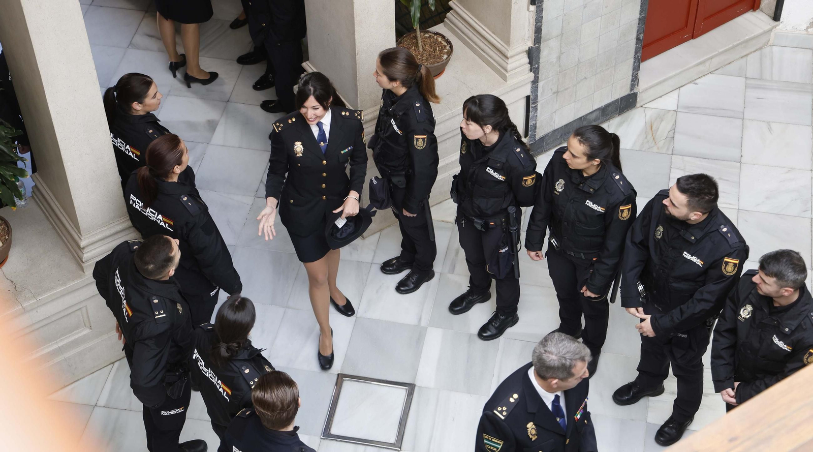 Las fotos del homenaje en Algeciras al inspector jefe de la Policía Nacional Francisco González Suárez