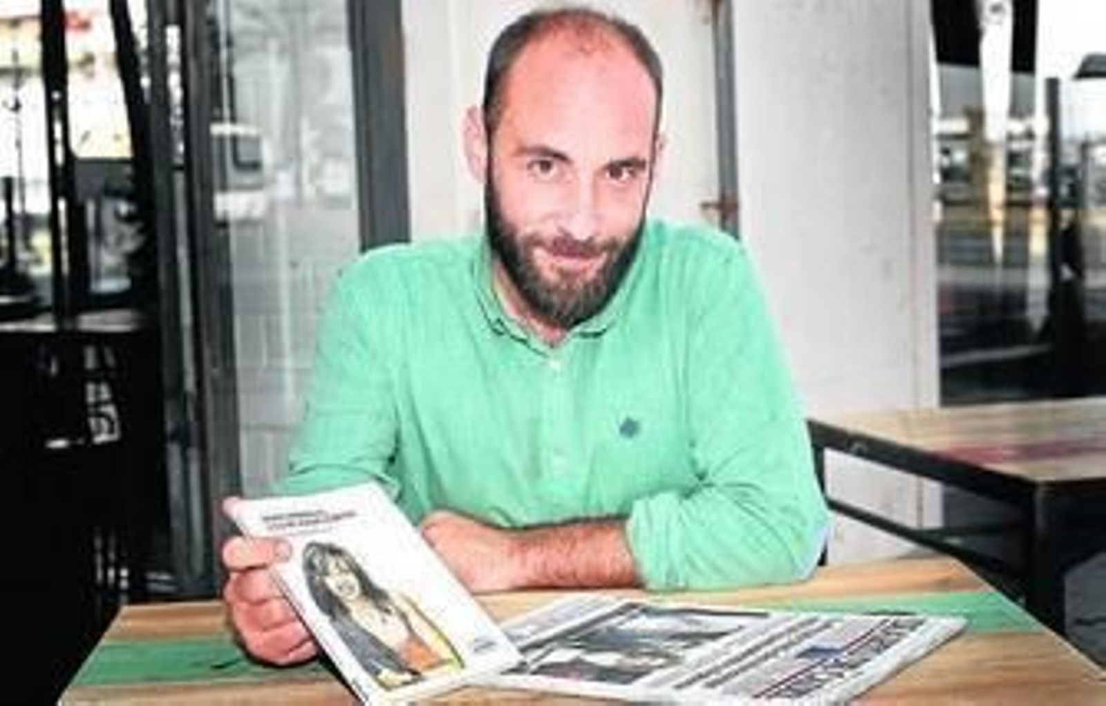 Francisco Artacho, momentos antes de la presentación en El Palillero.