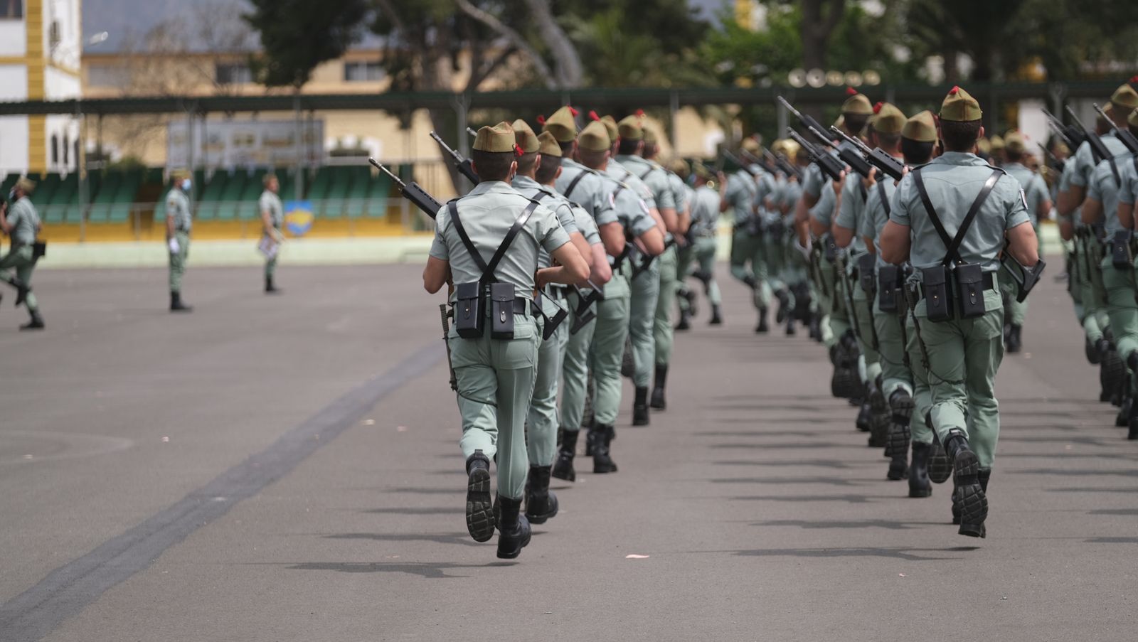 Fotogalería toma de posesión del General Melchor Marín Elvira. La Legión. Almería