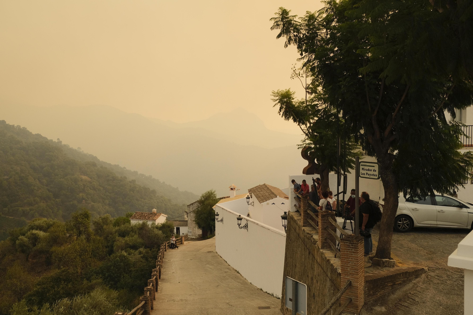 El incendio de Sierra Bermeja, en fotos.