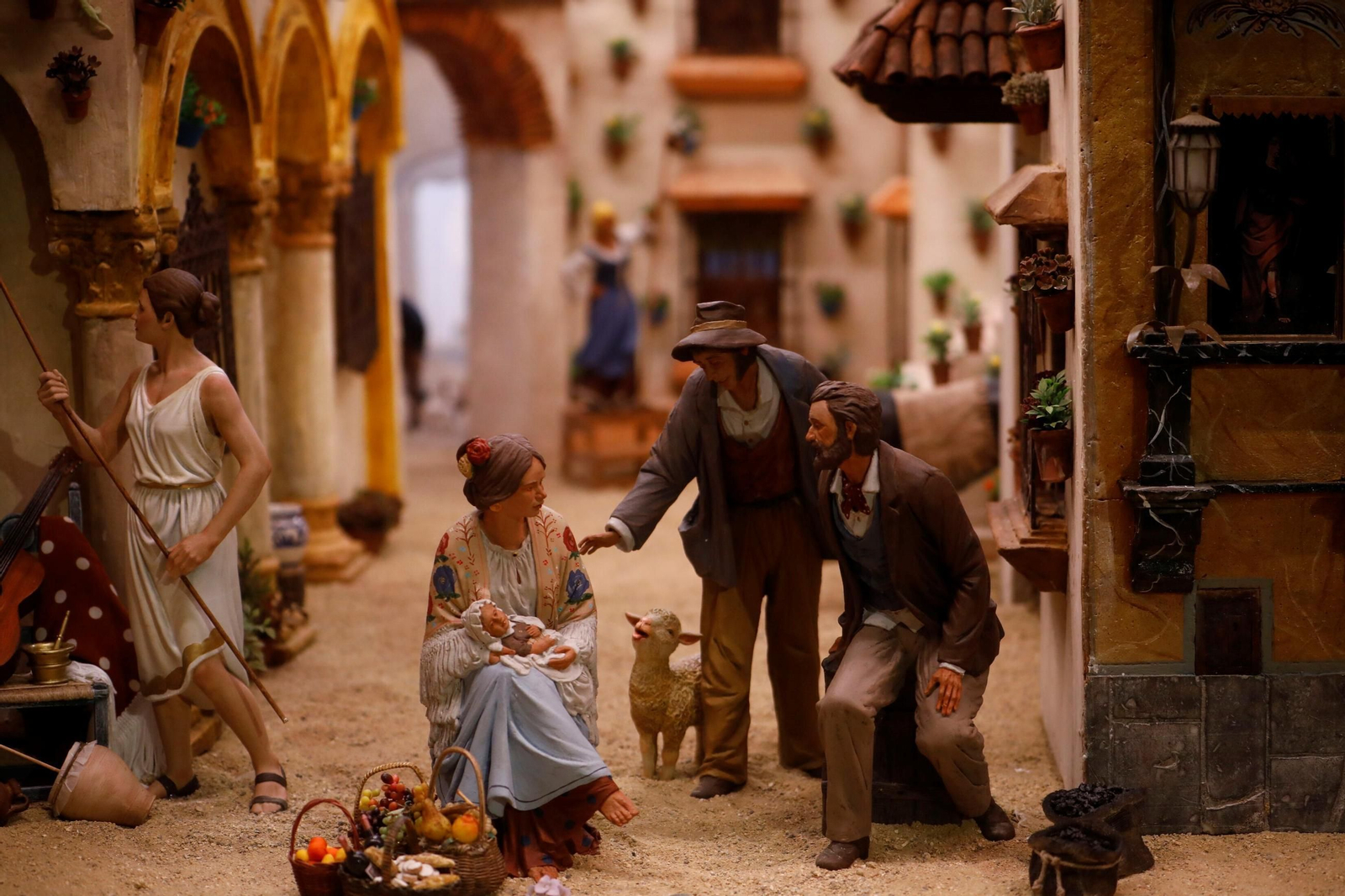 El belén 'Rincones de Córdoba' de la Fundación Cajasol, en imágenes