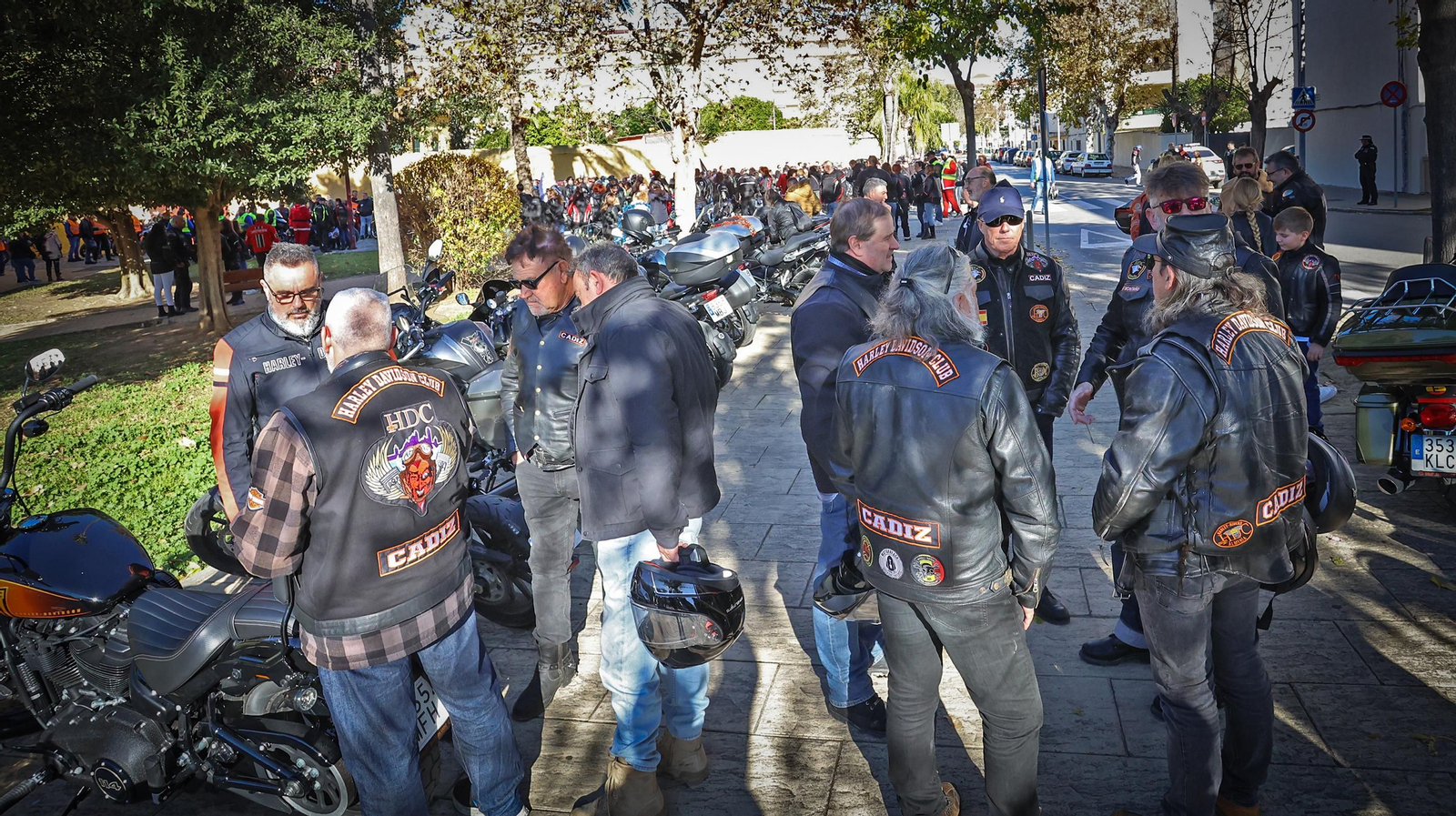 Búscate en la gran motorada solidaria celebrada en Jerez