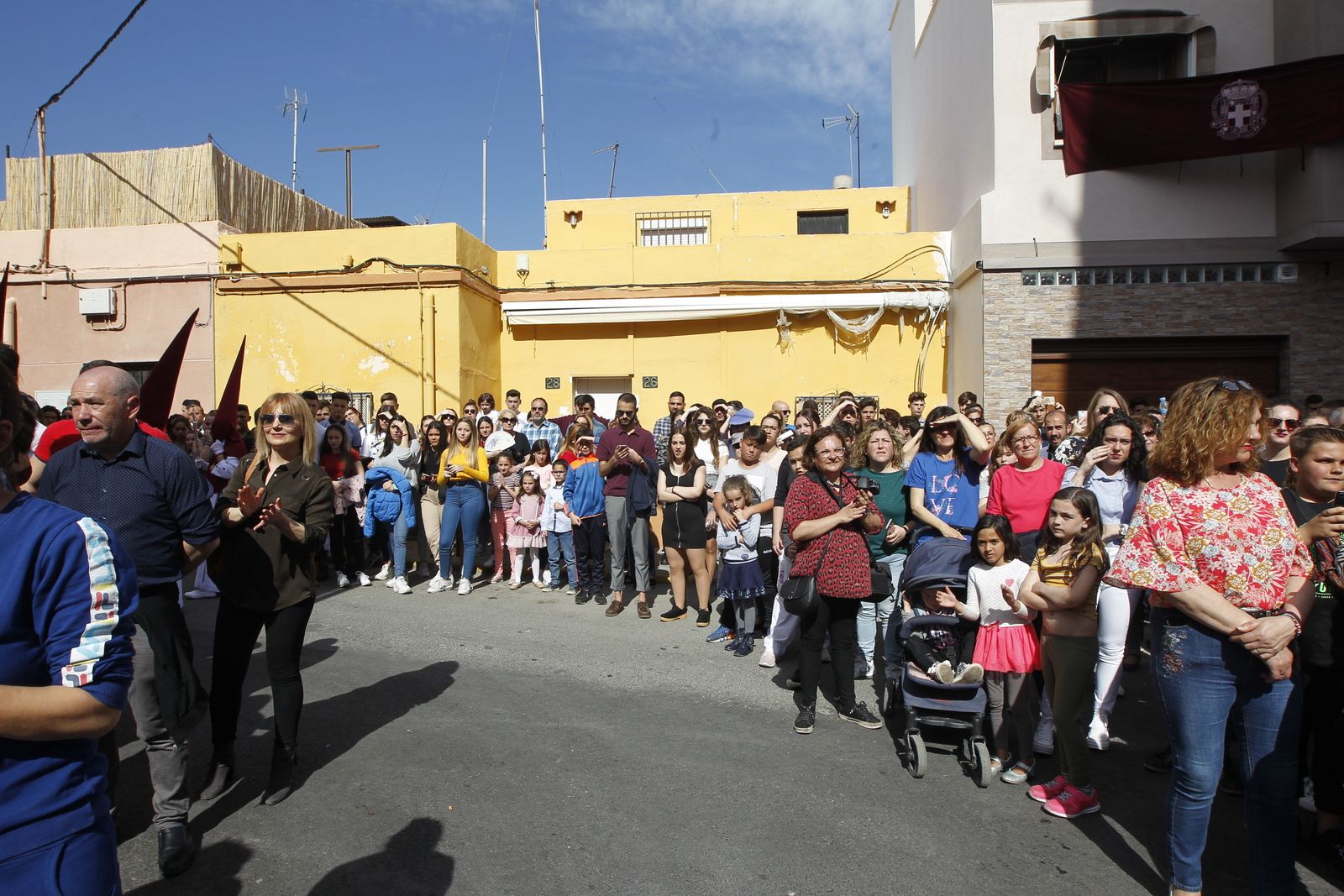 Imágenes de la Procesión de Coronación. Barrio de Los Molinos. Semana Santa Almería 2019