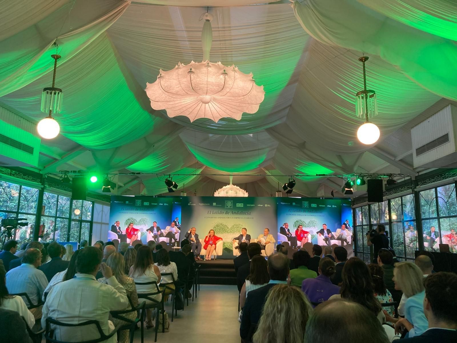 Celebración del I Congreso Andaluz de la Empresa Familiar en Málaga, este jueves