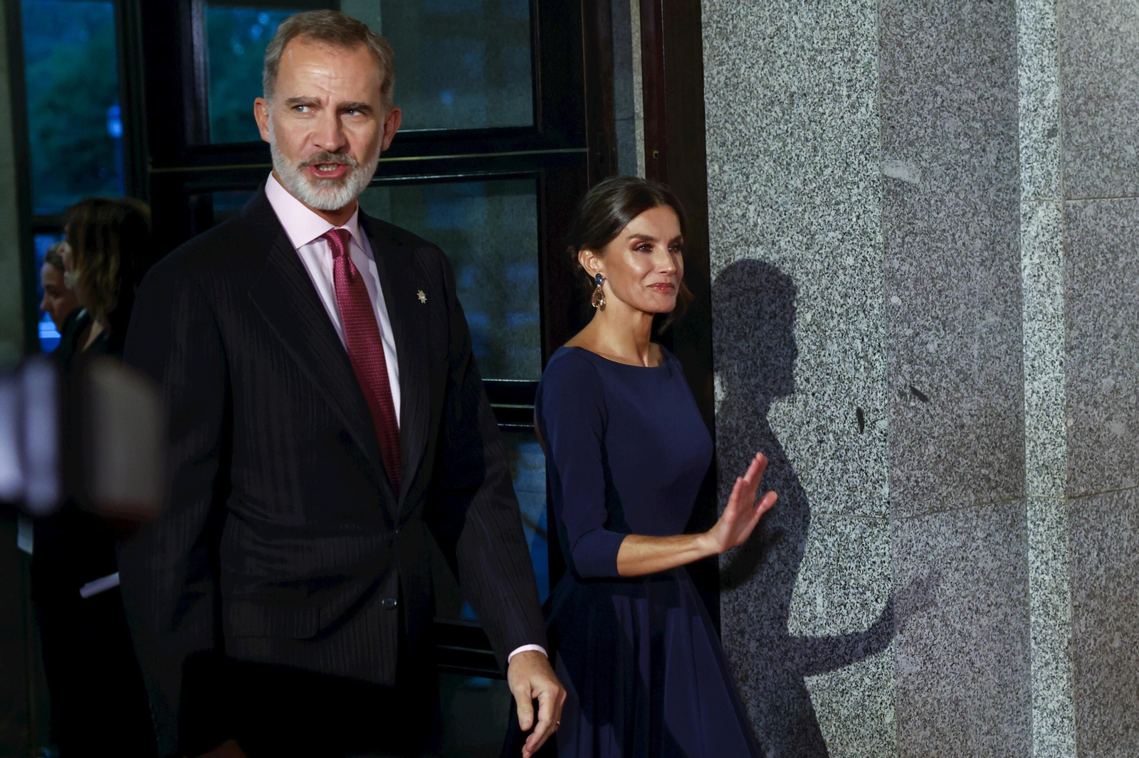La Reina Letizia y el Rey Felipe.