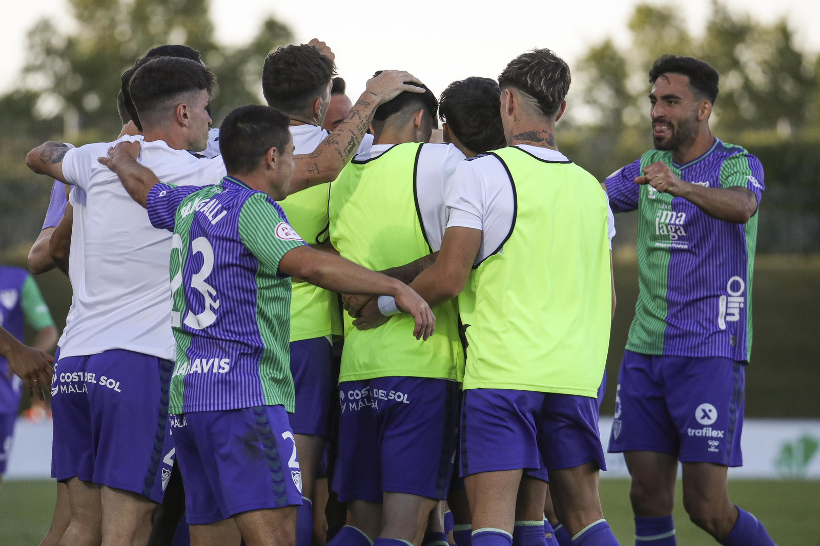 El Málaga CF-Real Madrid Castilla, en fotos