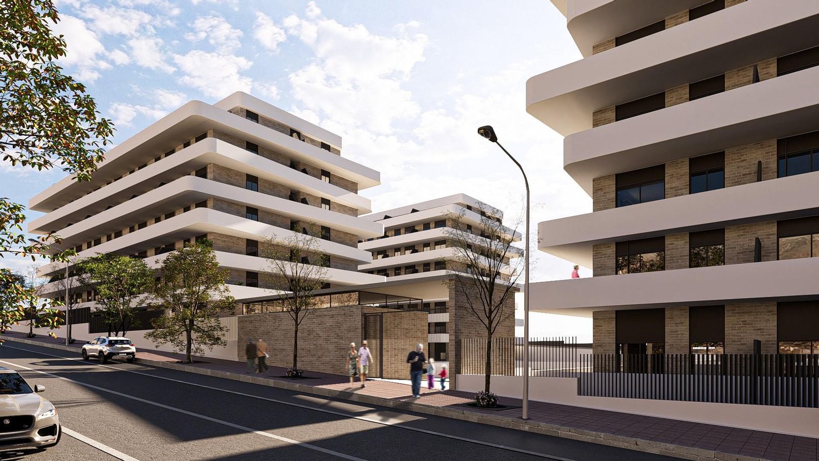 Diseño exterior del resort senior de Piedras Redondas.