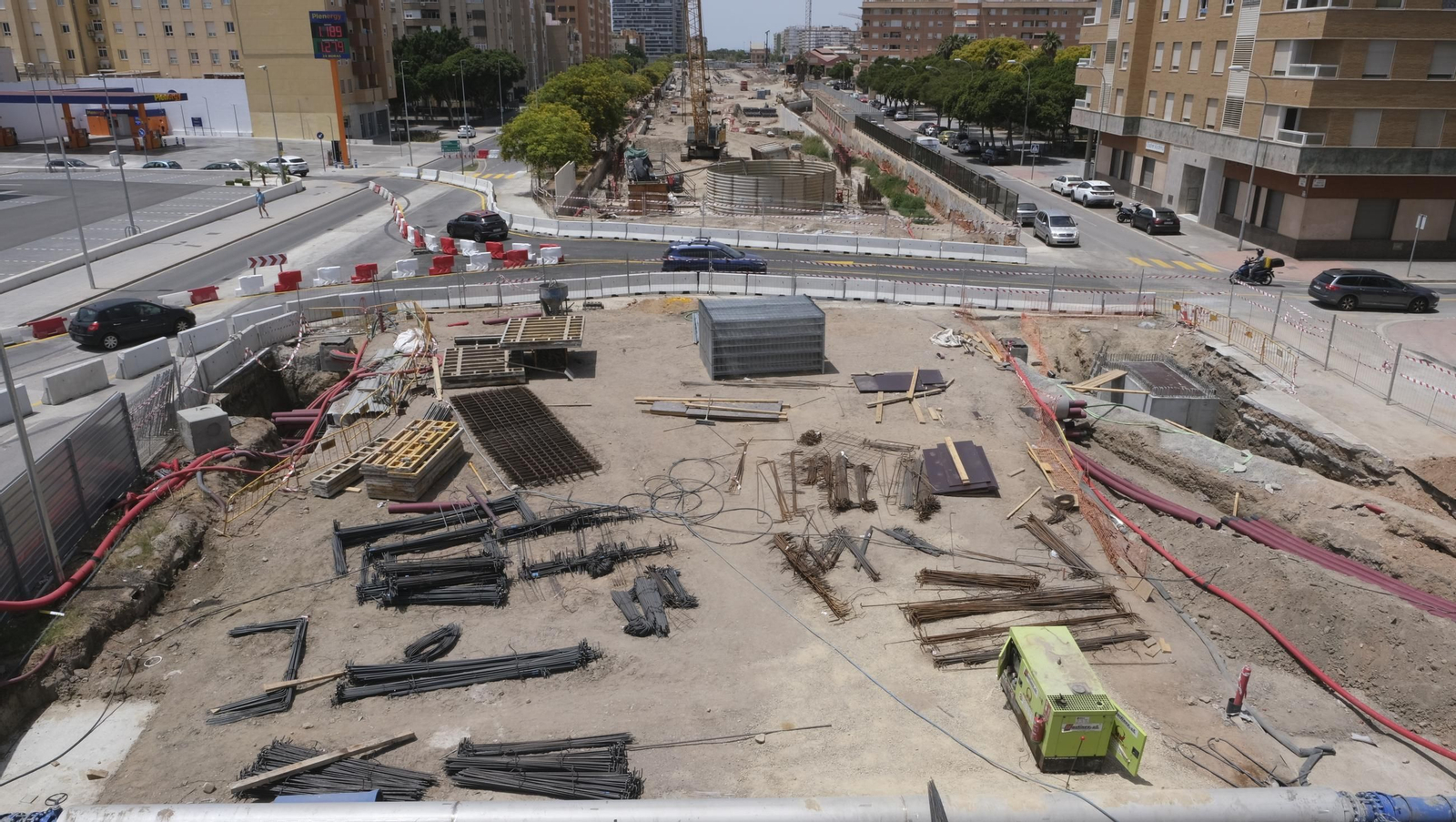Último día del Puente de la Avenida del Mediterráneo, en imágenes