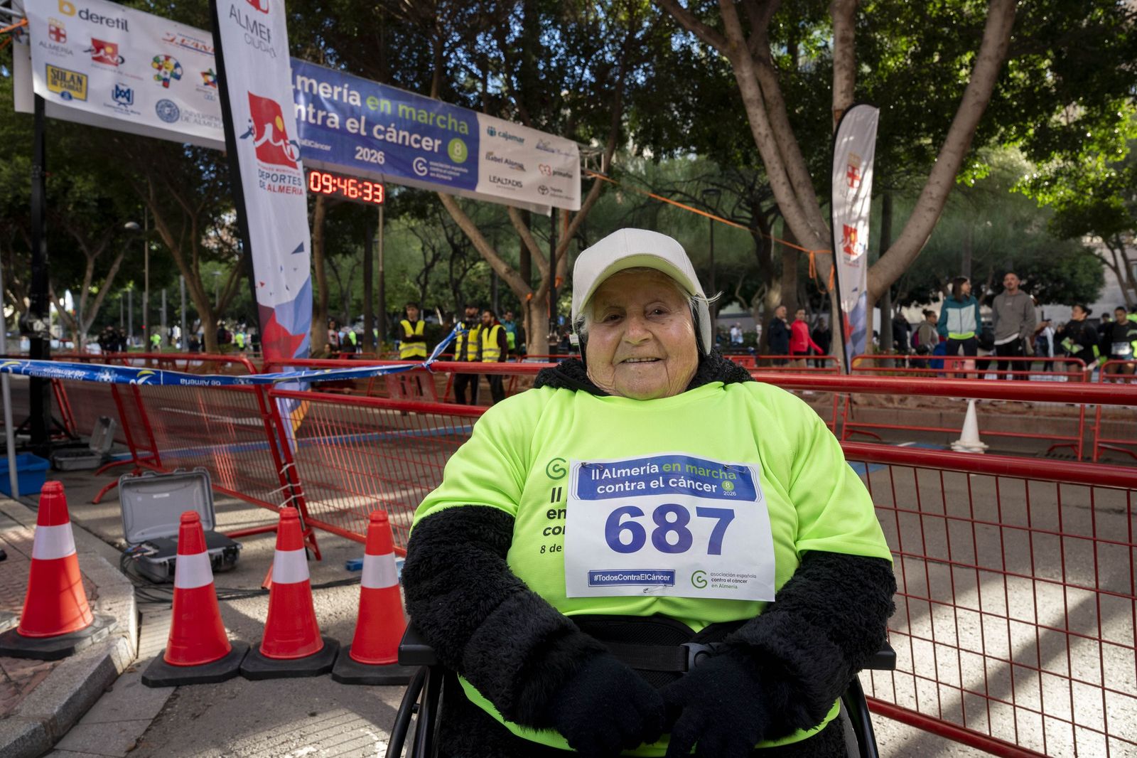 Almería corre unida contra el cáncer en una jornada solidaria
