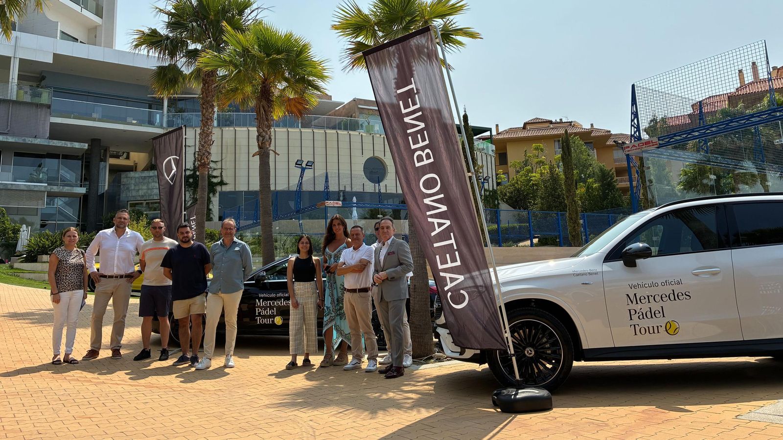 Presentación del torneo de padel Caetano Benet
