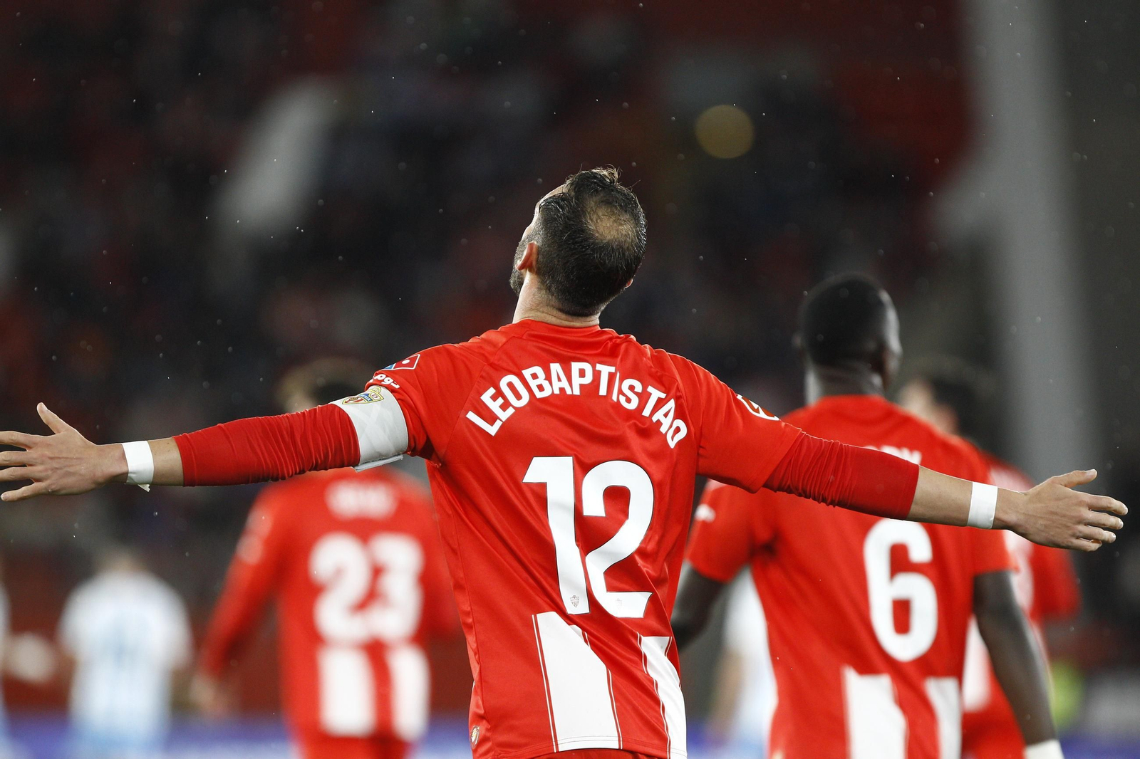 Las mejores imágenes del U.D. Almería-Málaga C.F.