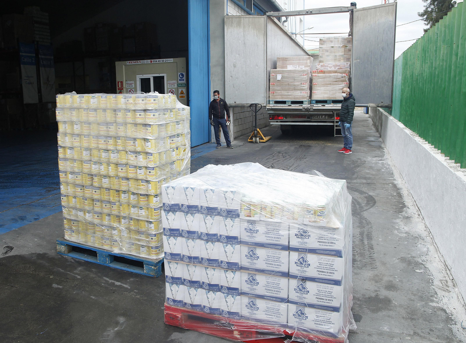 Banco de alimentos continúa su importante labor. Coronavirus