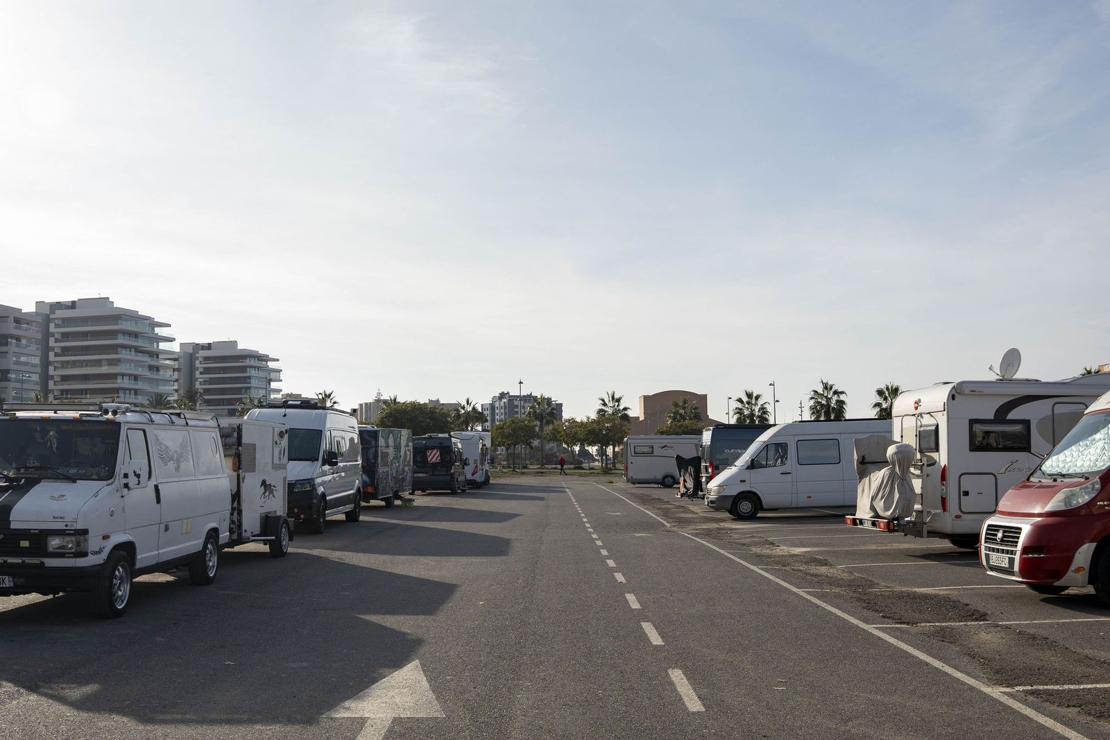 Las caravanas también están en el Delta del Andarax y la playa del Zapillo.