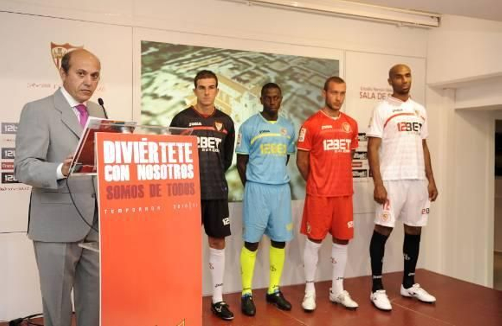 El Sevilla se viste de turquesa y amarillo la próxima temporada