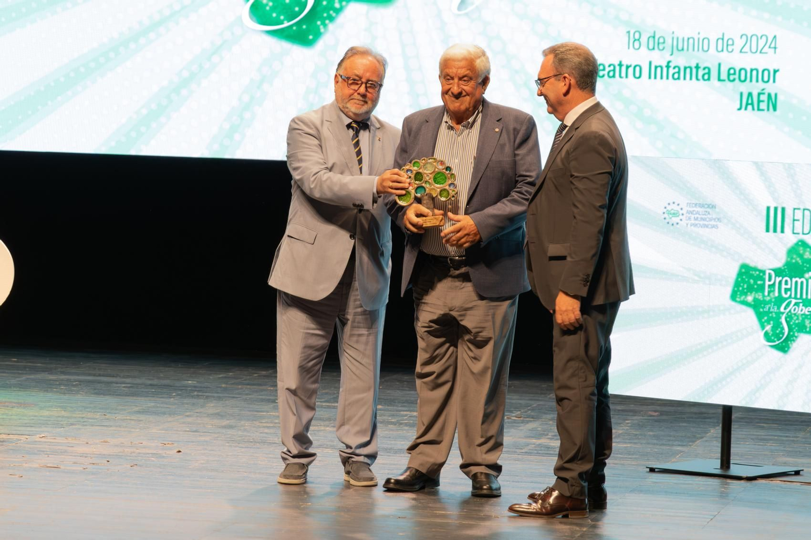La entrega de premios Federación Andaluza de Municipios y Provincia, celebrada en Jaén, en imágenes