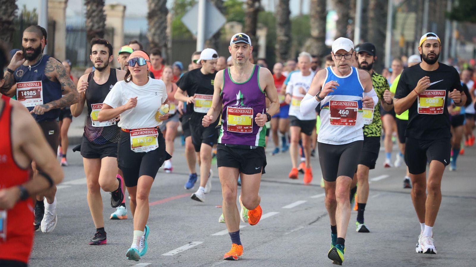 Las mejores fotos de la Maratón de Málaga 2024
