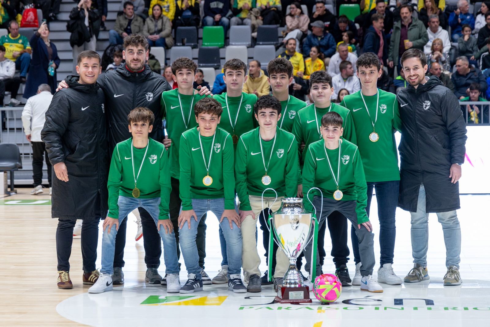 Las mejores imágenes del triunfo del Jaén Paraíso Interior FS para sellar su pasaporte copero