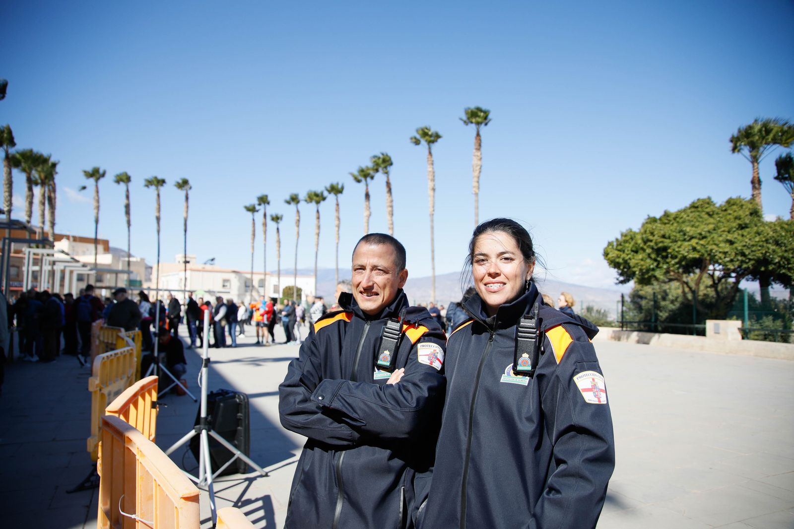 Imágenes del reparto de Parras en Alhama de Almería