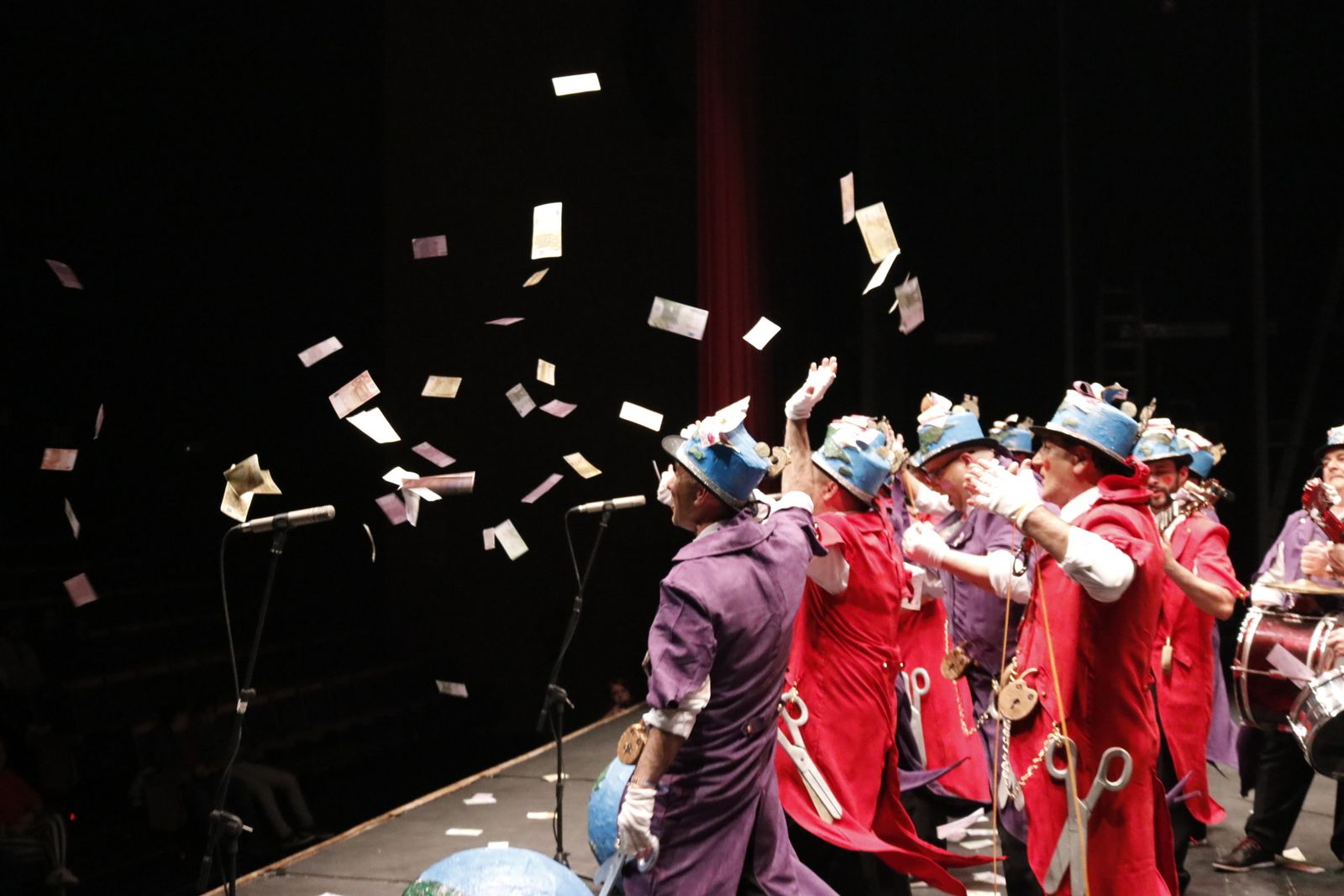 Imágenes de la II Semifinal del Carnaval de la Concha Fina en La Línea