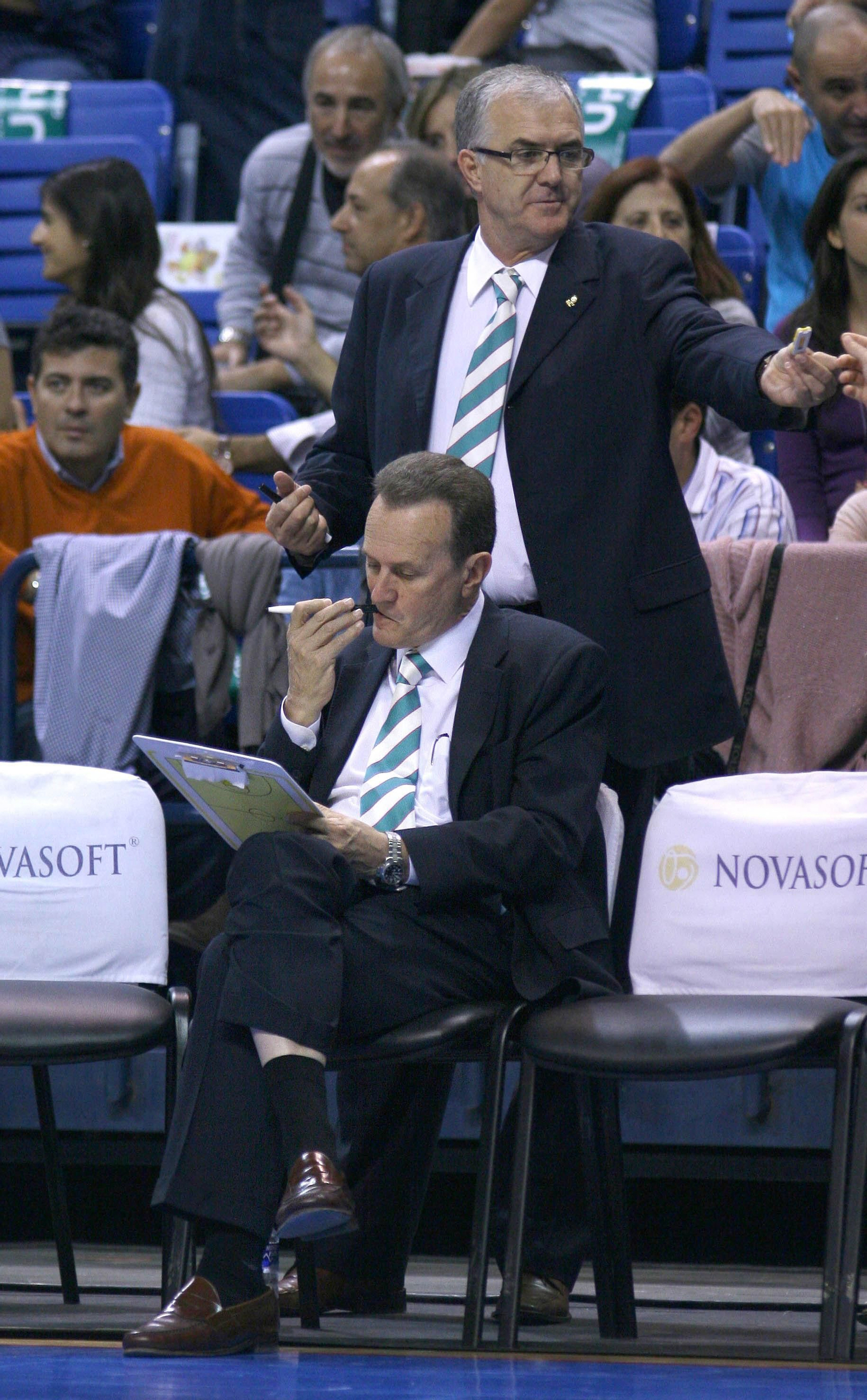 Las fotos de Manolo Rubia en su etapa en el Unicaja
