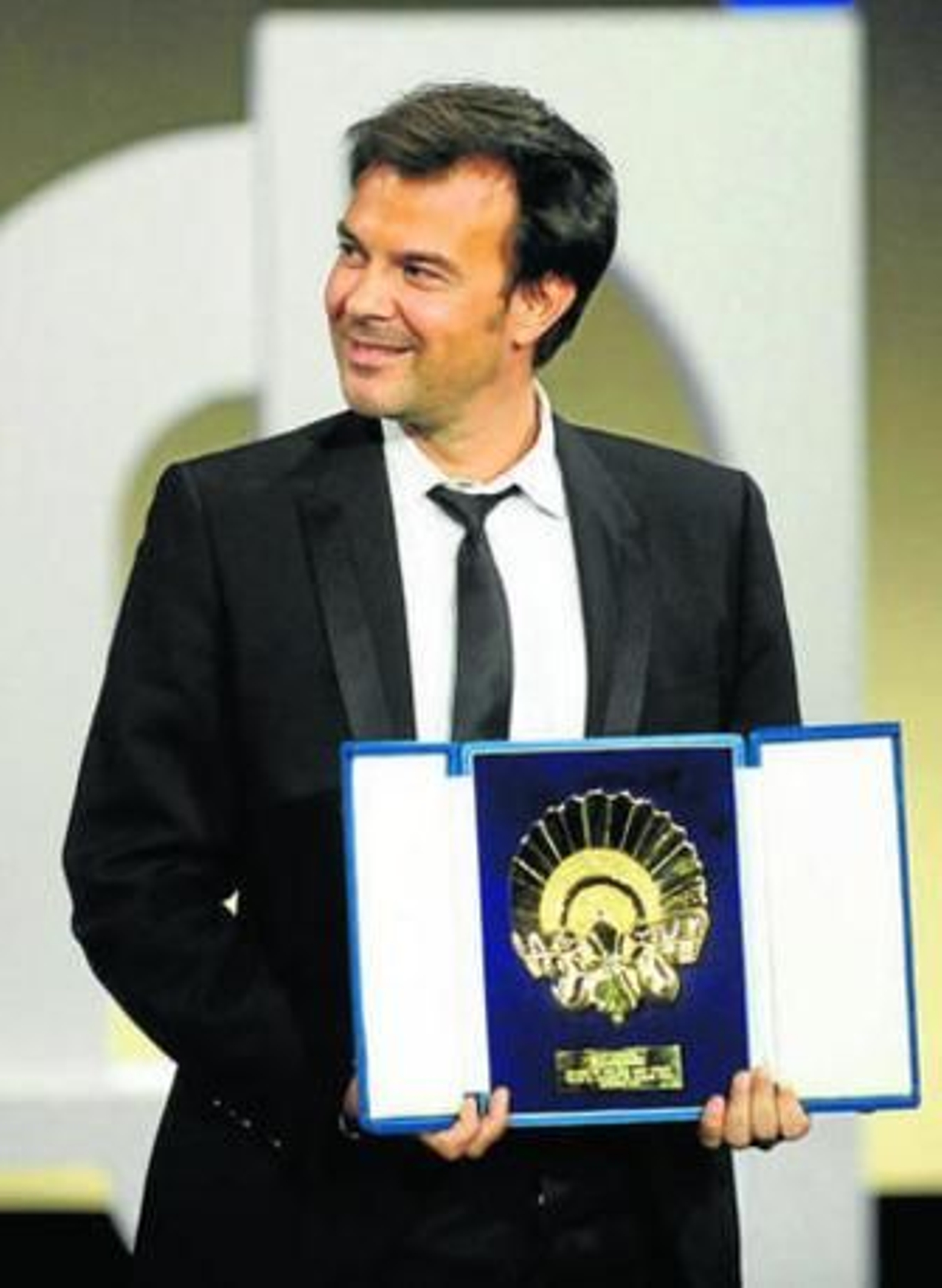 François Ozon, anoche con su Concha de Oro a la mejor película.