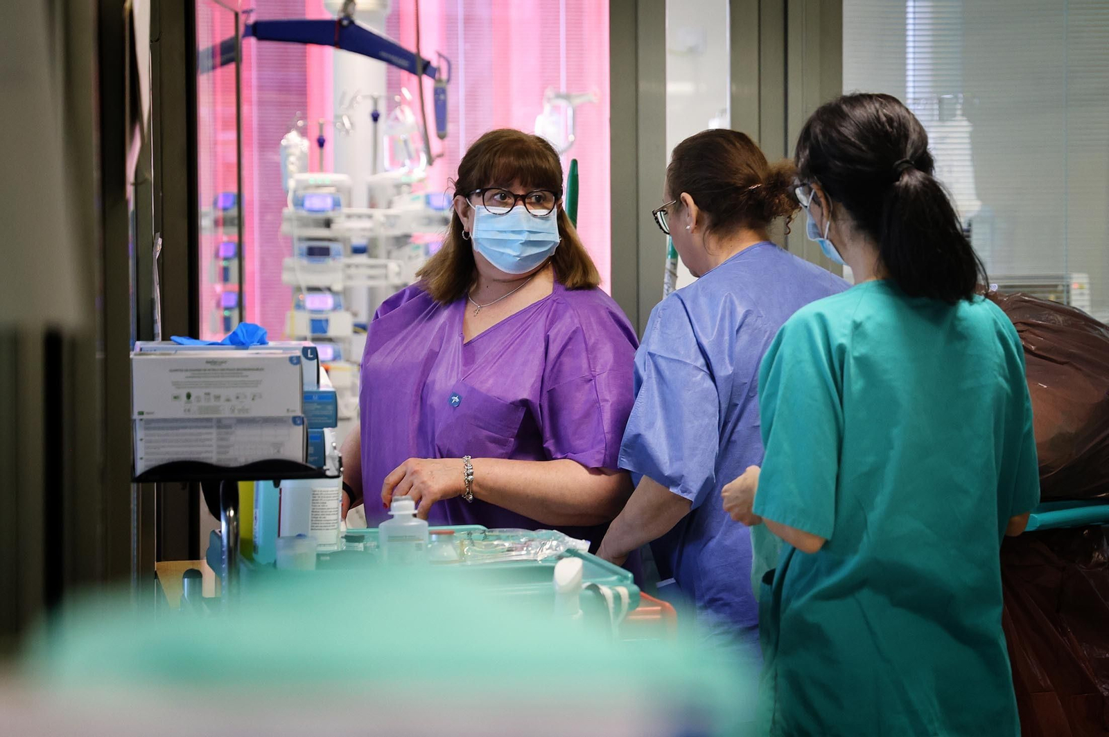 Imágenes de la UCI del Hospital Infanta Elena en Huelva