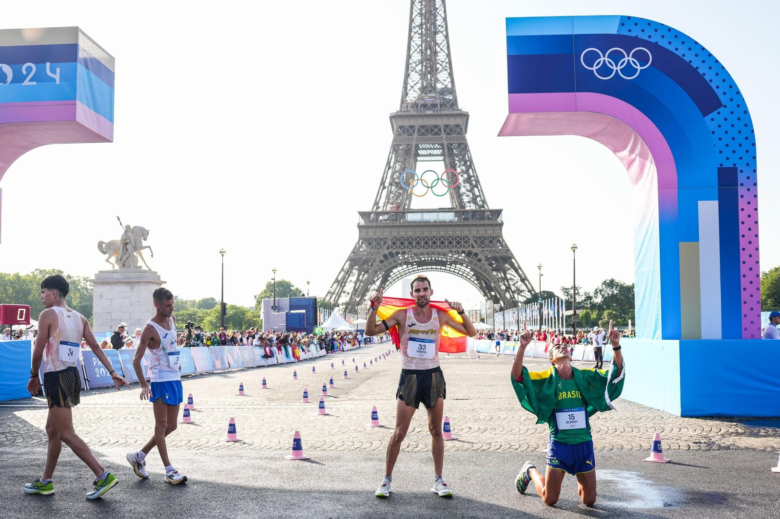 Las fotos de los medallistas españoles en el 'Súper Jueves' en París