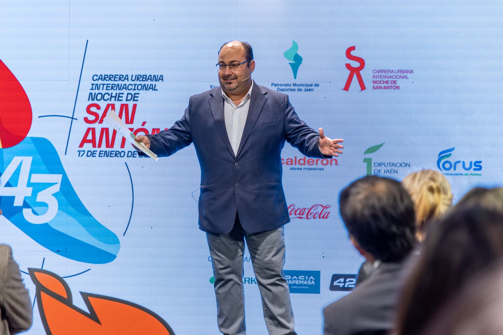 Presentación de la XLIII Carrera Urbana Internacional Noche de San Antón