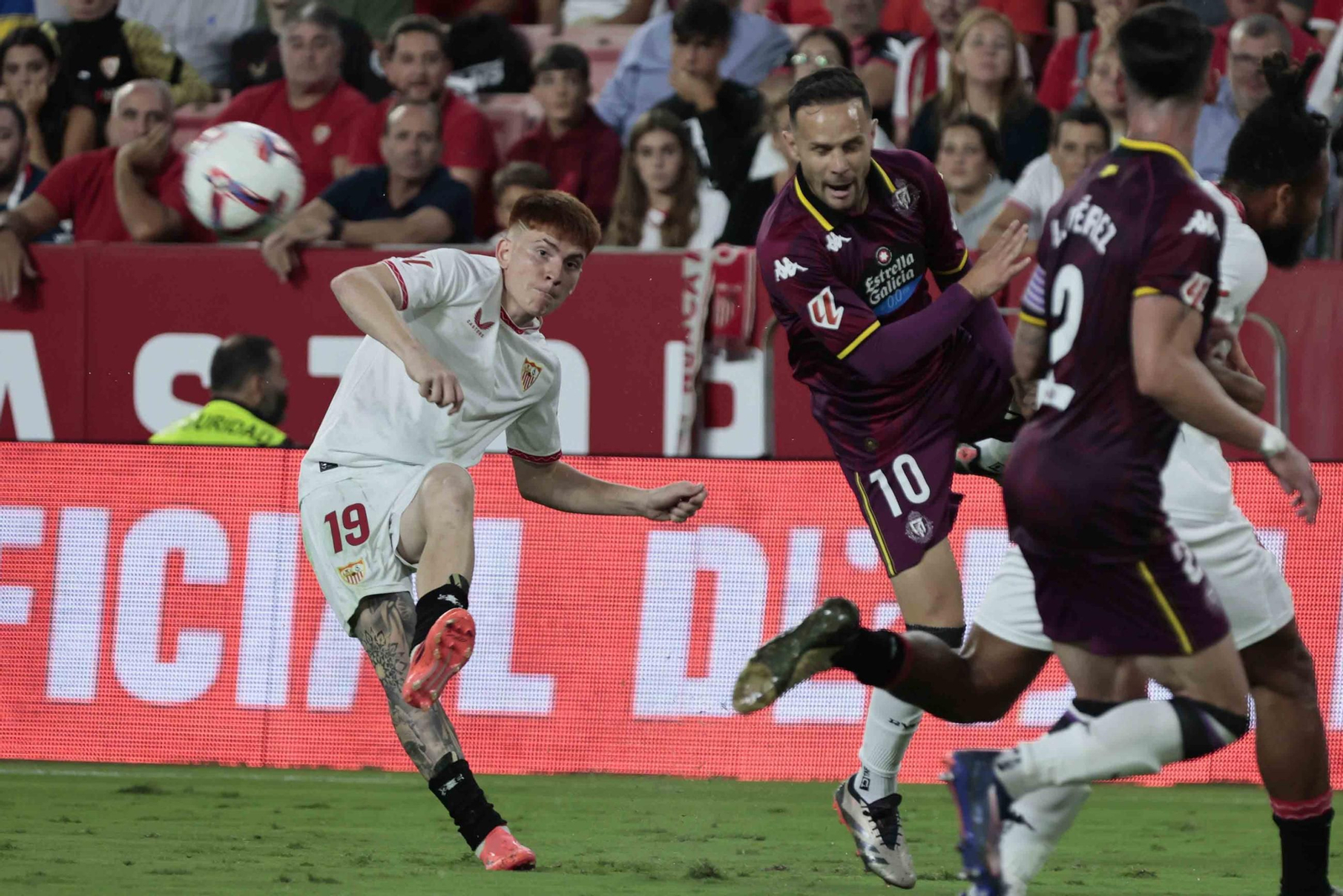 Las imágenes del Sevilla - Valladolid