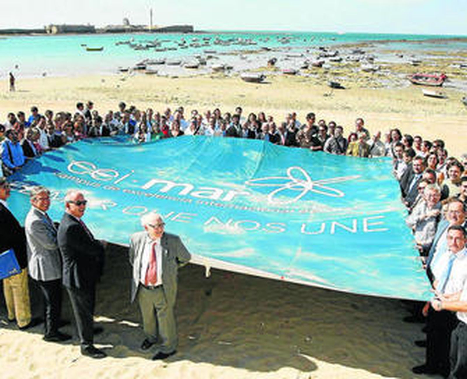 Presentación del proyecto Cei.mar en Cádiz, el pasado 17 de octubre de 2011.