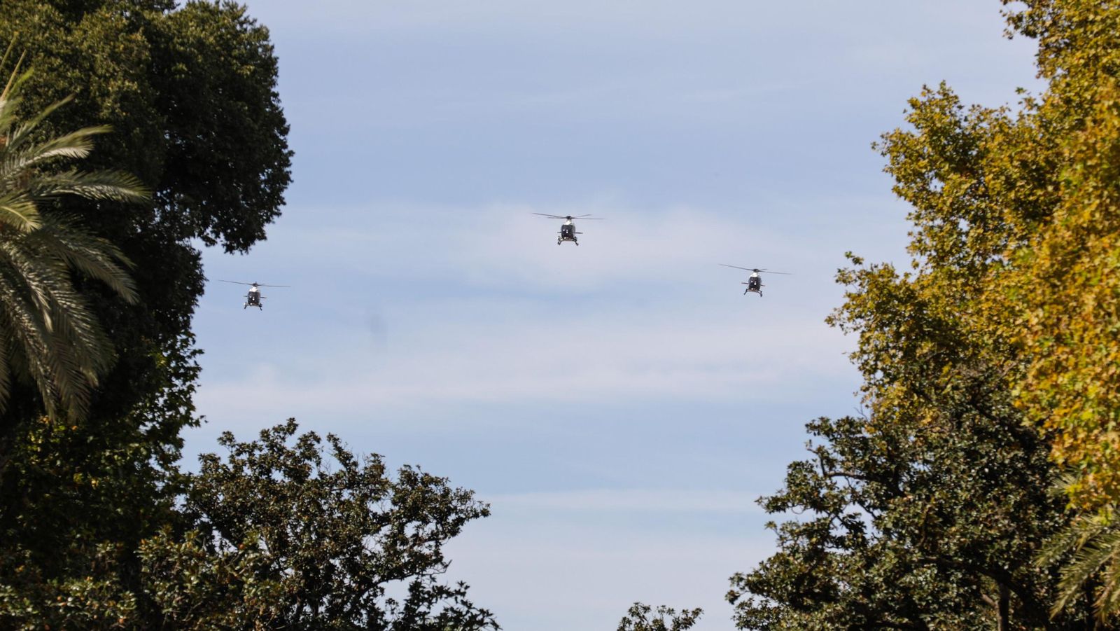 Plaza de España. Día de la Policía Nacional