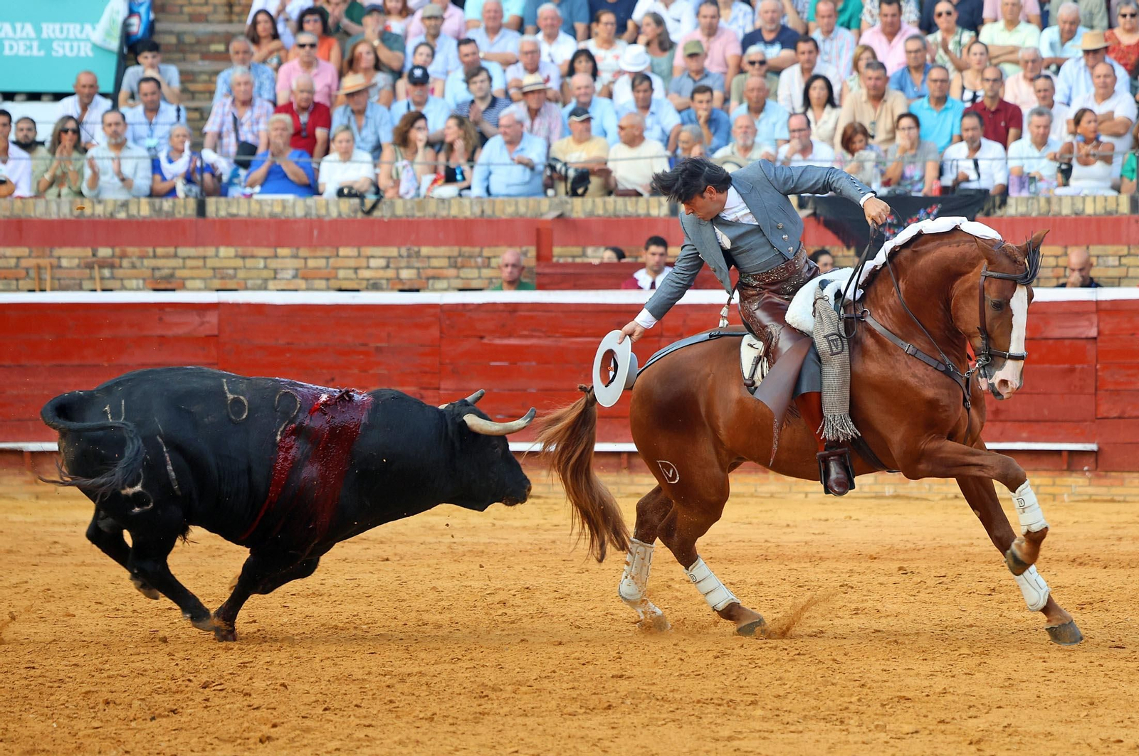 Toros La Merced: Imágenes de la tarde de Rejoneo con Diego Ventura, Andrés Romero y Sergio Galán