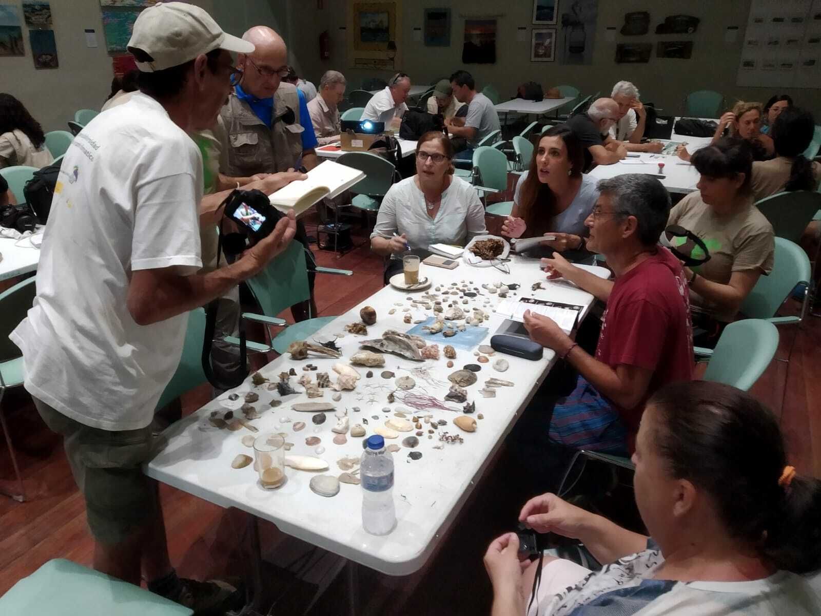 Algunos de los participantes en esta quinta edición de Bioblitz