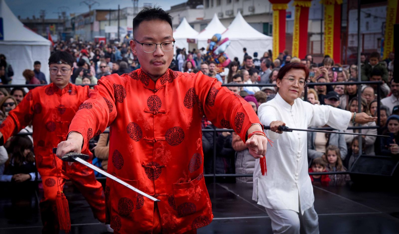 Las imágenes del acto de celebración del Año Nuevo chino en Sevilla