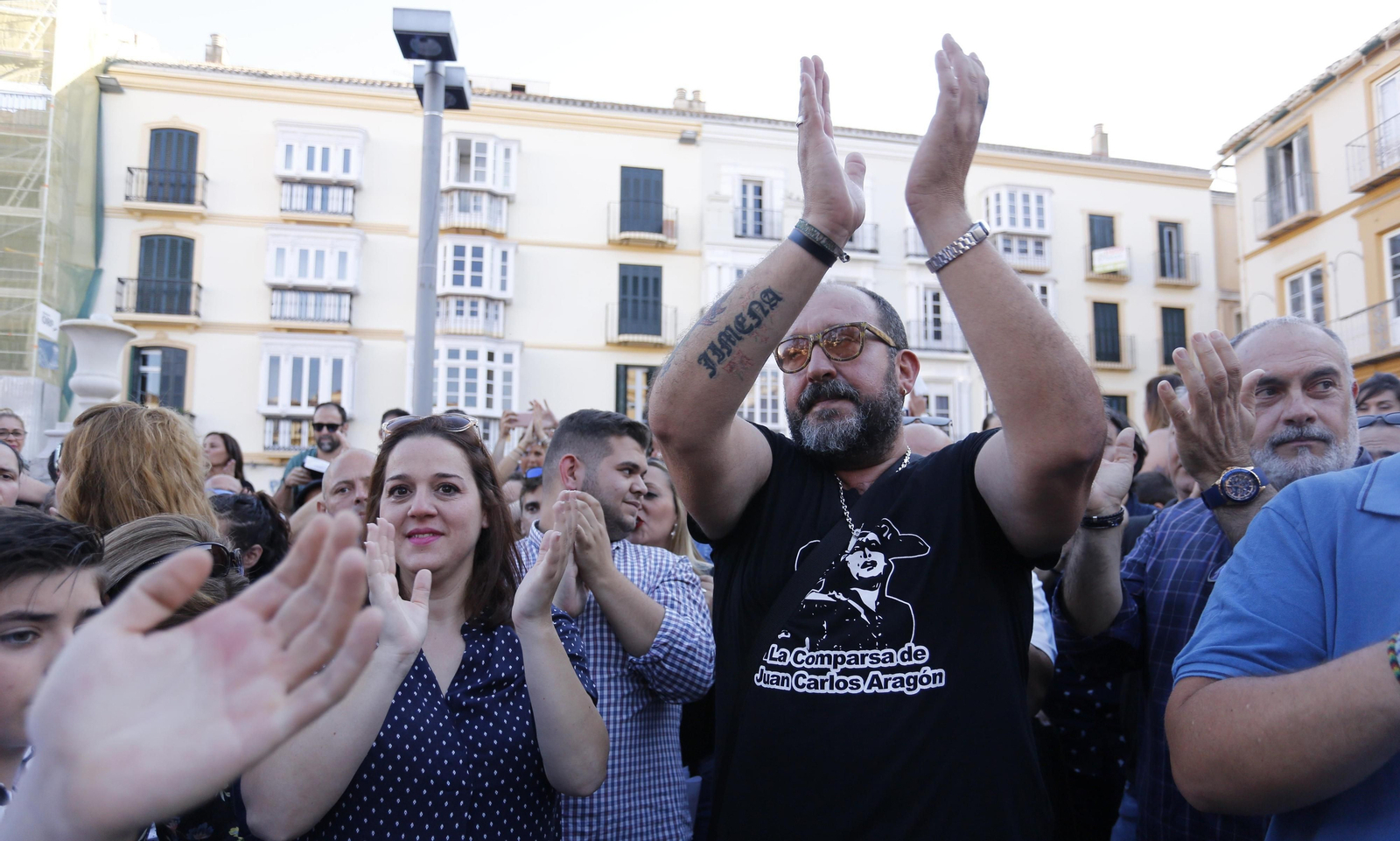 Las fotos del homenaje a Juan Carlos Aragón en Málaga