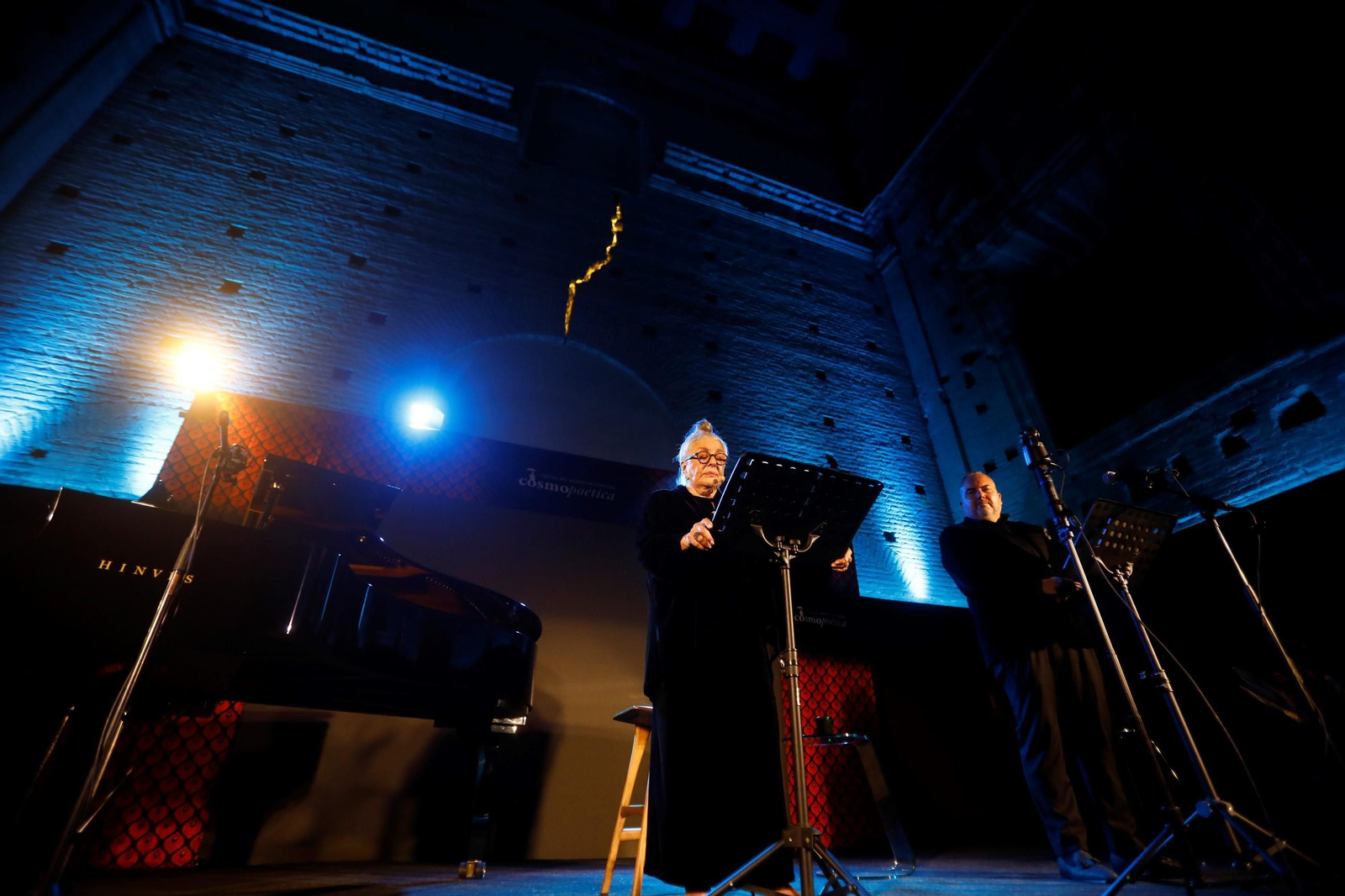 El homenaje de Lola Herrera a sus poetas predilectos en Cosmopoética, en imágenes