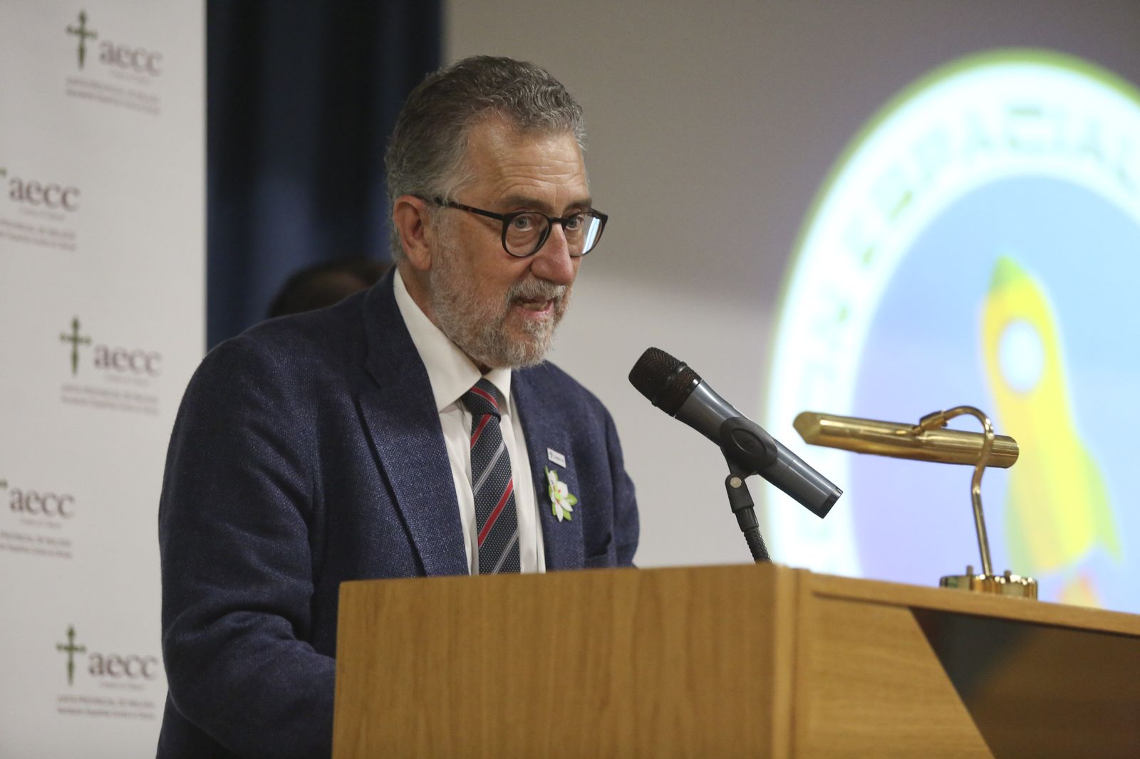 Las fotos de la presentación de la nave espacial de la Asociación contra el Cáncer en Málaga