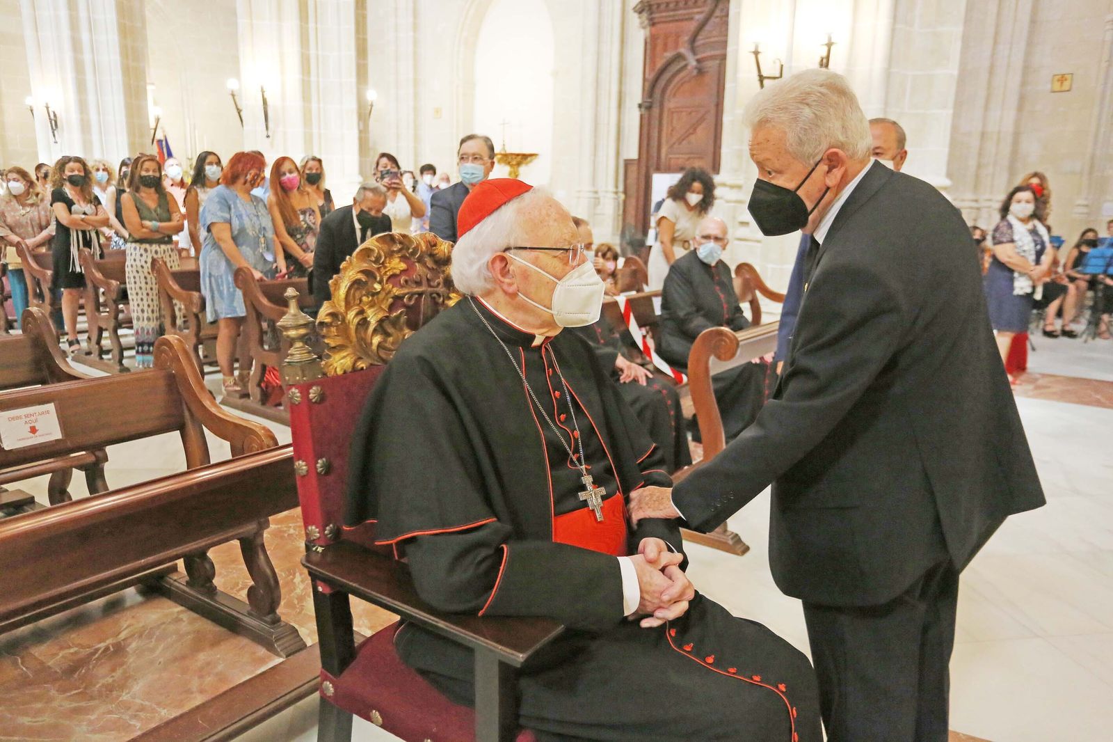 El Cardenal Carlos Amigo pronuncia el primer pregón Jacobeo en Santiago