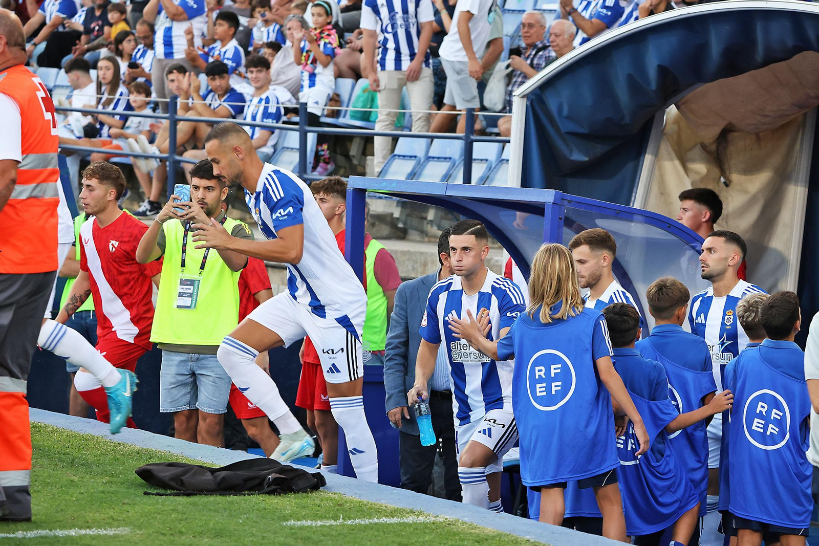 Las imágenes del Recreativo de Huelva - Sevilla Atlético