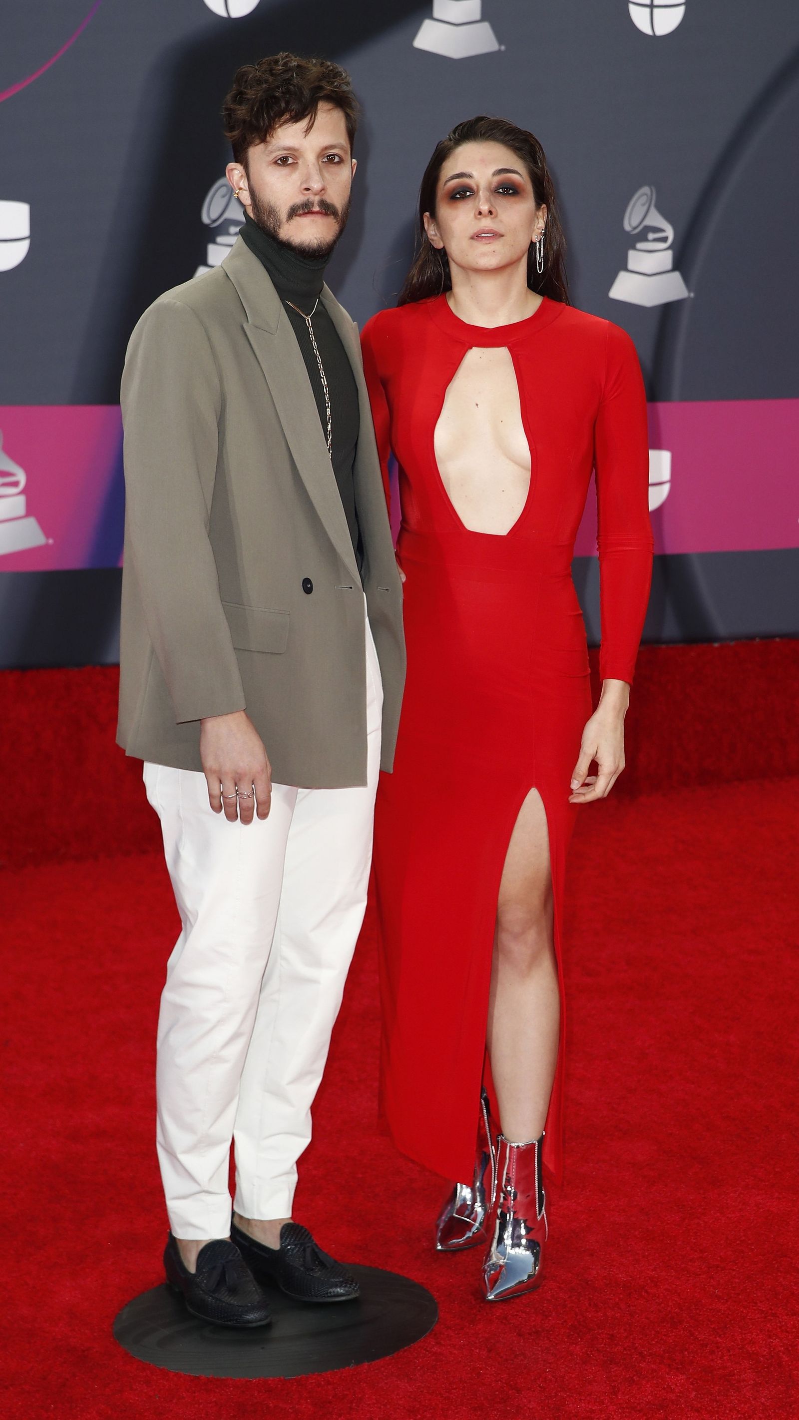 La alfombra roja de los Grammy latinos