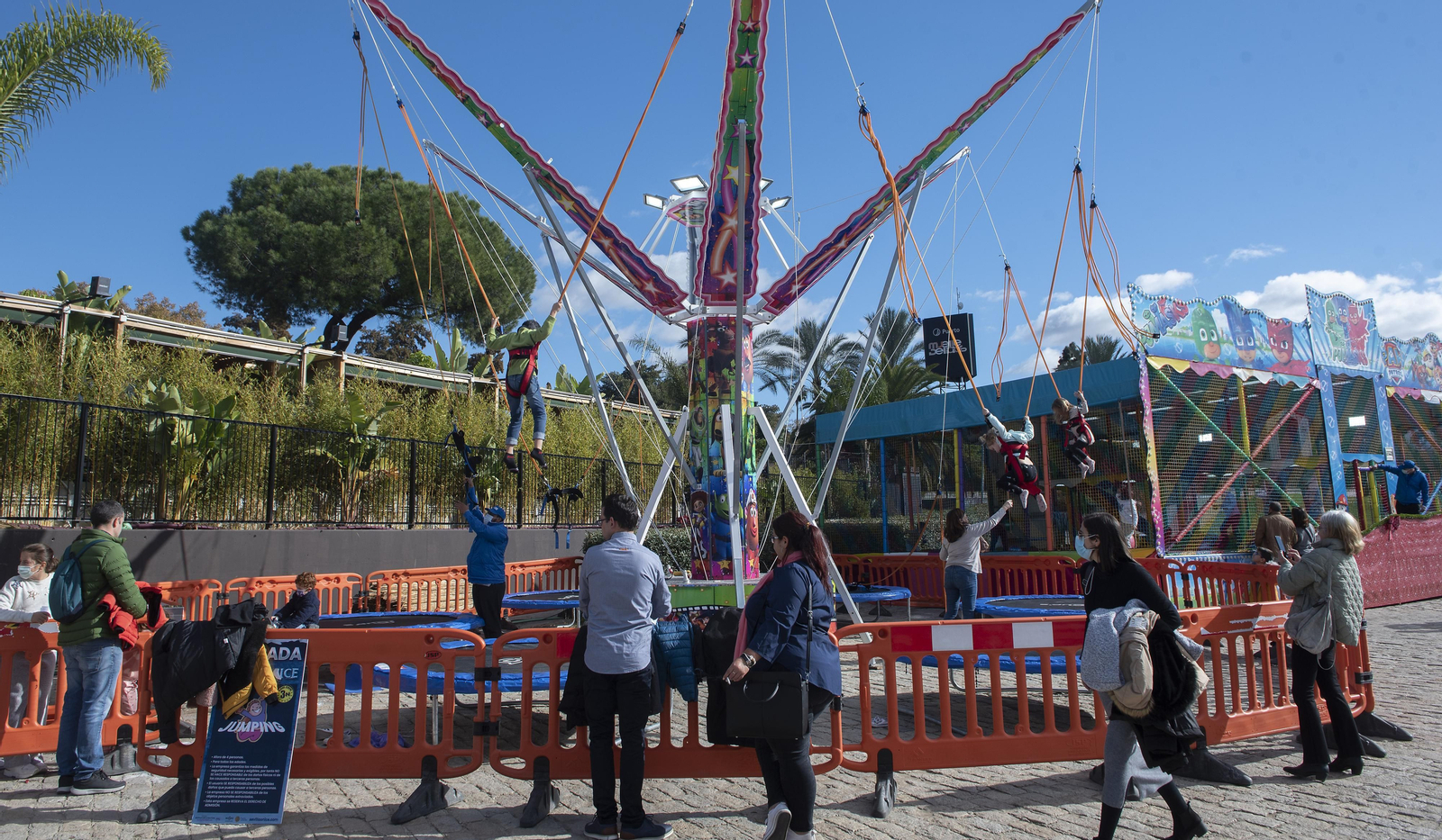 Sevilla On Ice, parque de atracciones de Navidad