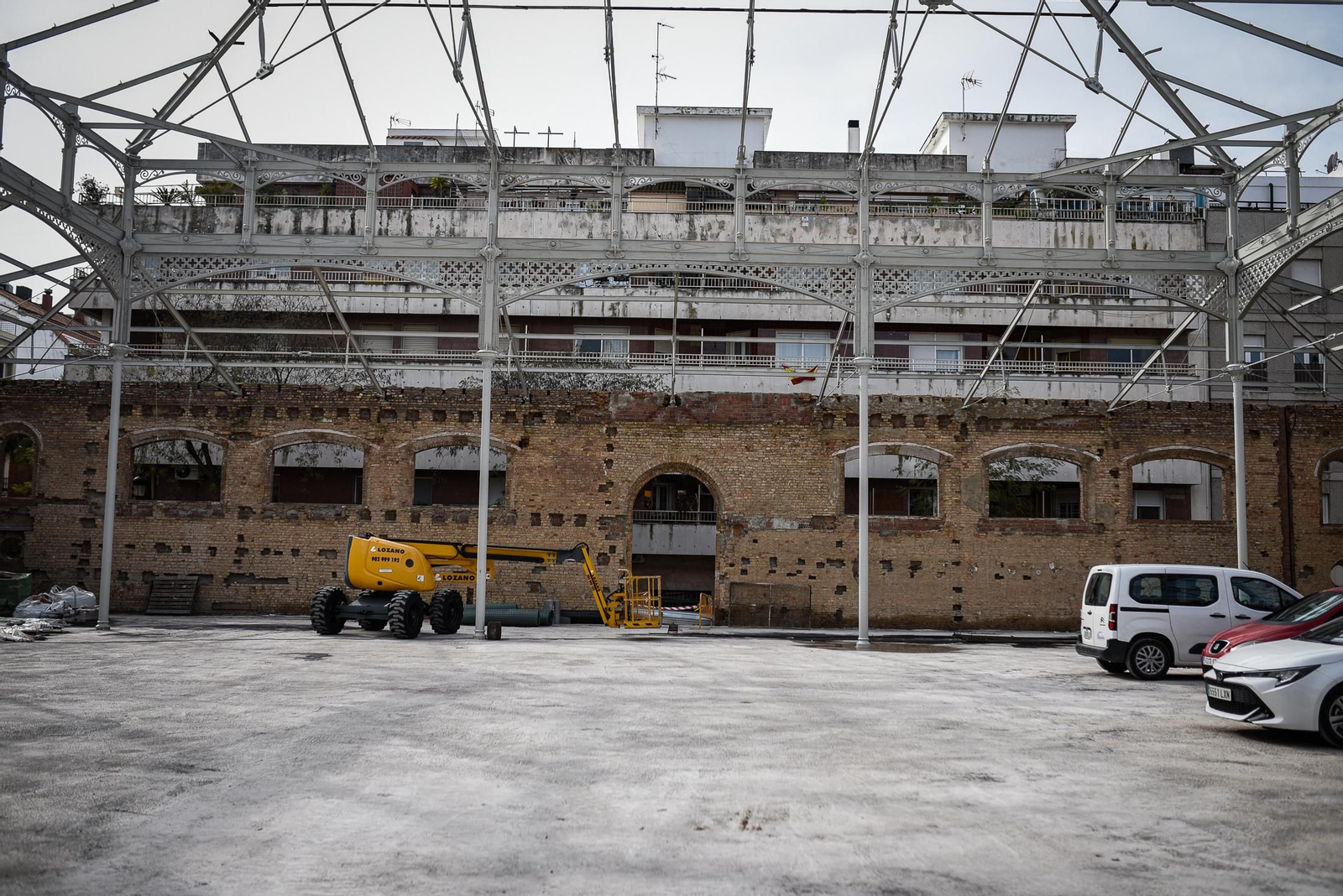 Imágenes de la restauración del edificio de Santa Fe