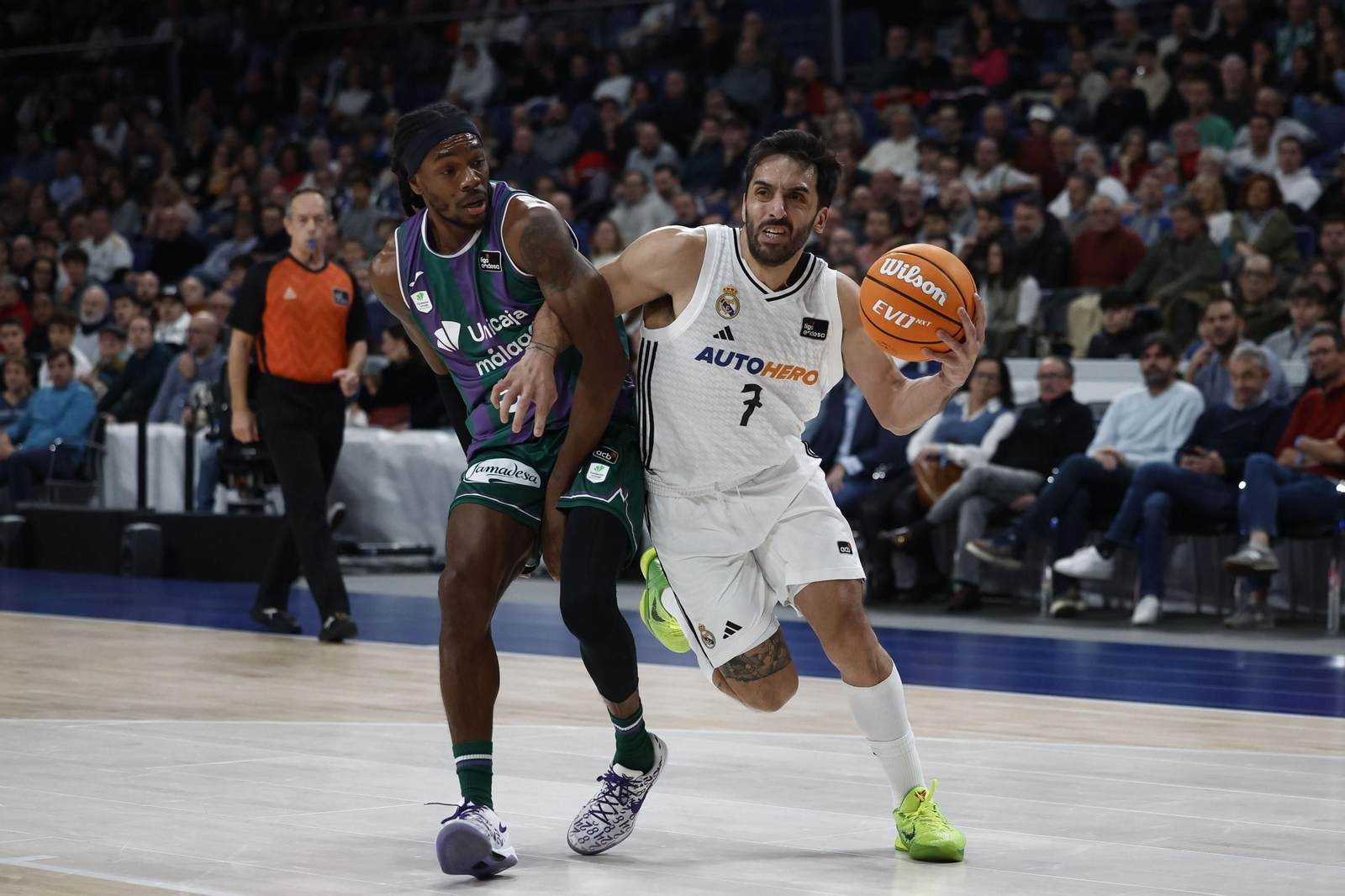 El Real Madrid-Unicaja, en fotos