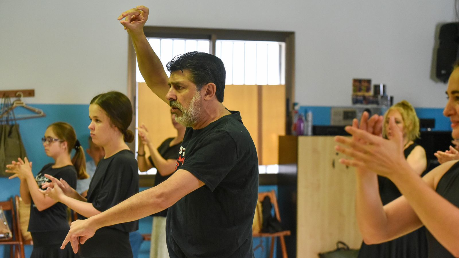 La masterclass de baile impartida por José el Pañero, en imágenes