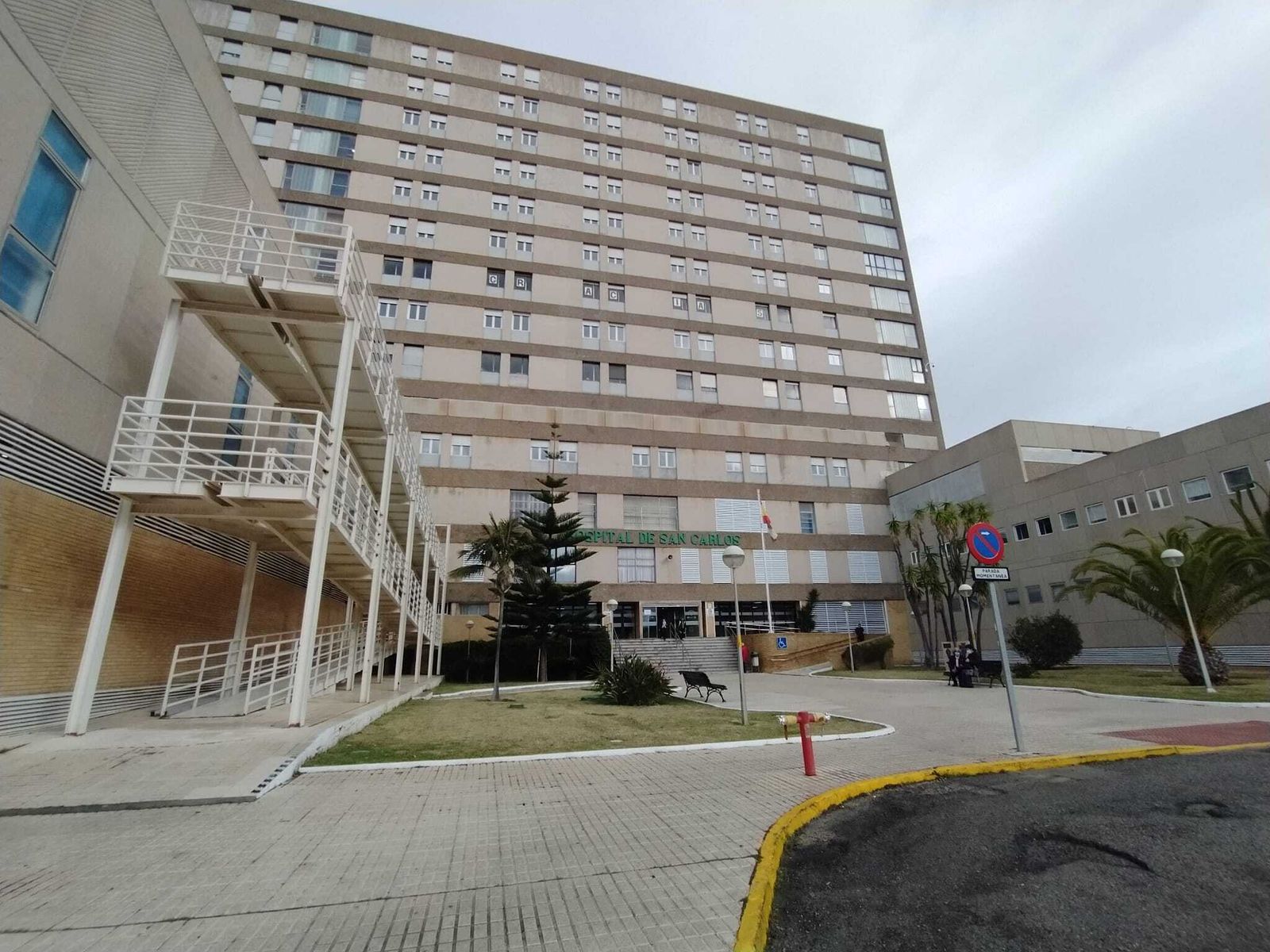 El hospital de San Carlos en San Fernando.