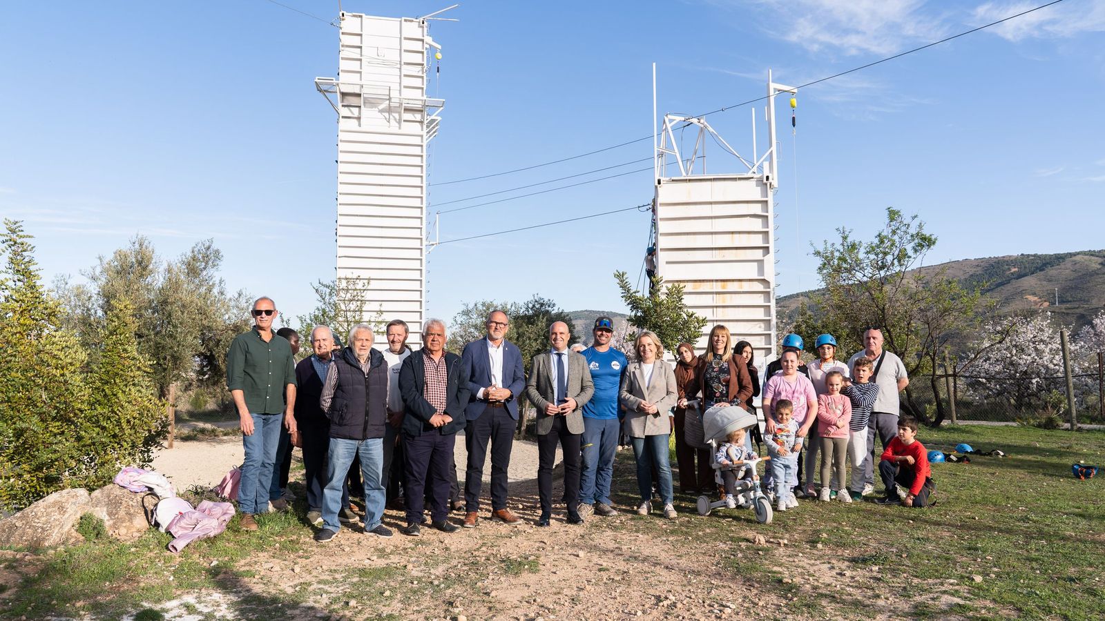 Inauguración de la nueva instalación.