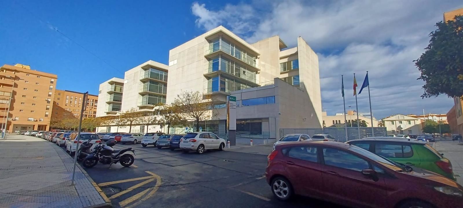 Edificio que alberga la Delegación de Agricultura, Pesca, Agua y Desarrollo Rural de la Junta en Huelva