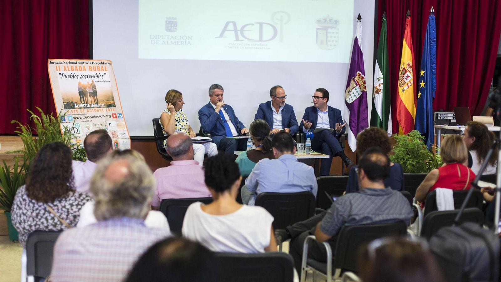 Almócita ha acogido este año unas jornadas nacionales sobre despoblación.