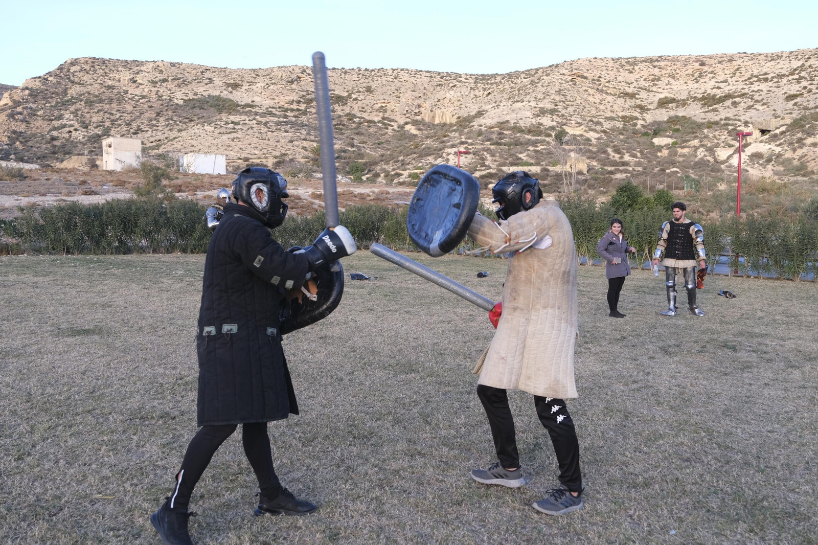 Fotogalería de los combates medievales en Almería